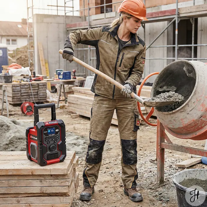 Einhell Baustellenradio Akku Radio TE-CR 18