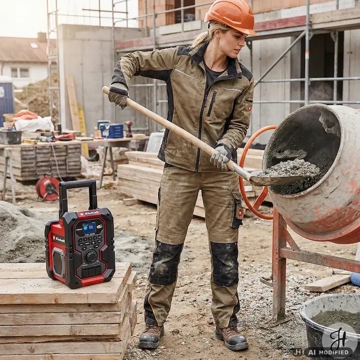 Einhell Baustellenradio Akku Radio TE-CR 18
