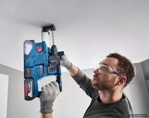 Bosch GBH 18V-22 und GDE 18V-12